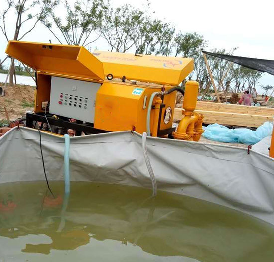 混凝土發泡機使用案例